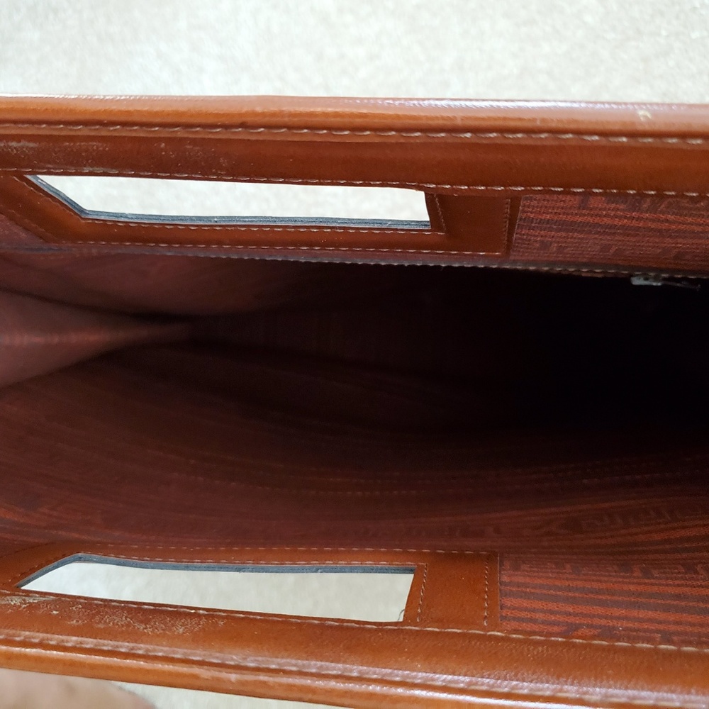 Vintage Yves Saint Laurent YSL Tote 1970s Beige - Picture 5 of 8